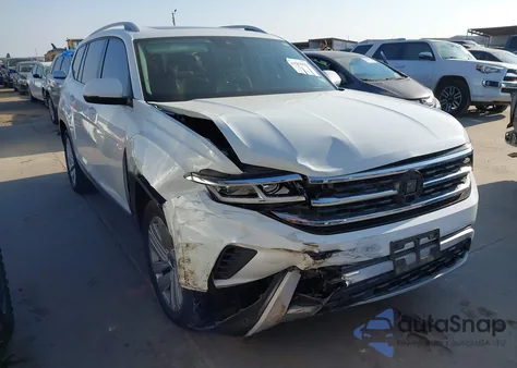 2021 Volkswagen Atlas 2.0T Sel from USA, damaged, VIN 1V2BP2CA7MC515343